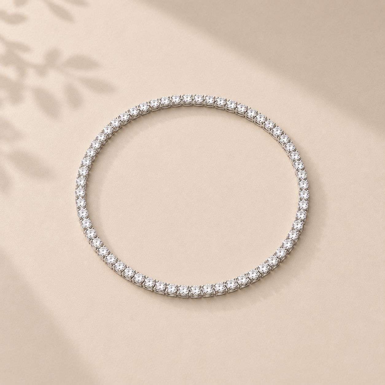 Lab Grown Diamond Tennis Bracelet – Classic Four-Claw, Conflict Free